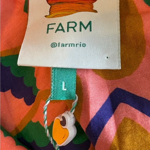 FARM Rio Vibrant Long Sleeve Dress - Picture 6 of 8